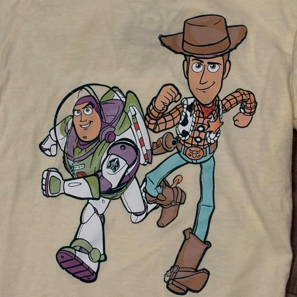 Disney Pixar Toy Story Buzz and Woody graphic tee in size 4T